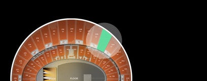 Seat view from Upper