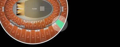 Seat view from Upper