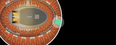 Seat view from Upper