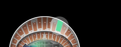 Seat view from Upper