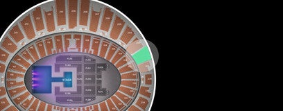 Seat view from Upper