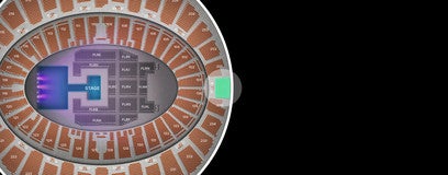 Seat view from Upper