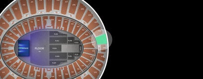 Seat view from Upper