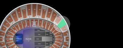 Seat view from Upper