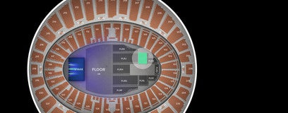 Seat view from 