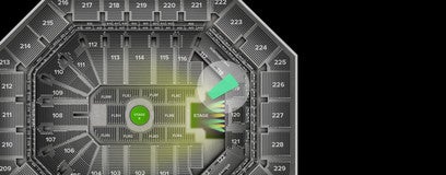 Seat view from Lower