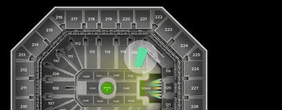 Seat view from Lower