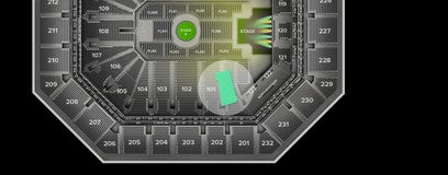 Seat view from Lower