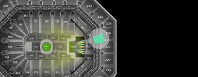 Seat view from Upper