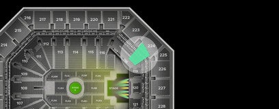 Seat view from Upper