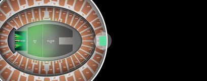 Seat view from Upper