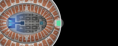 Seat view from Upper