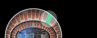 Seat view from Upper