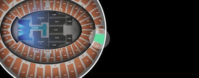 Seat view from Upper