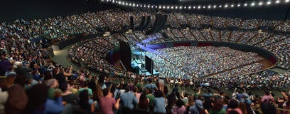 Seat view from Upper