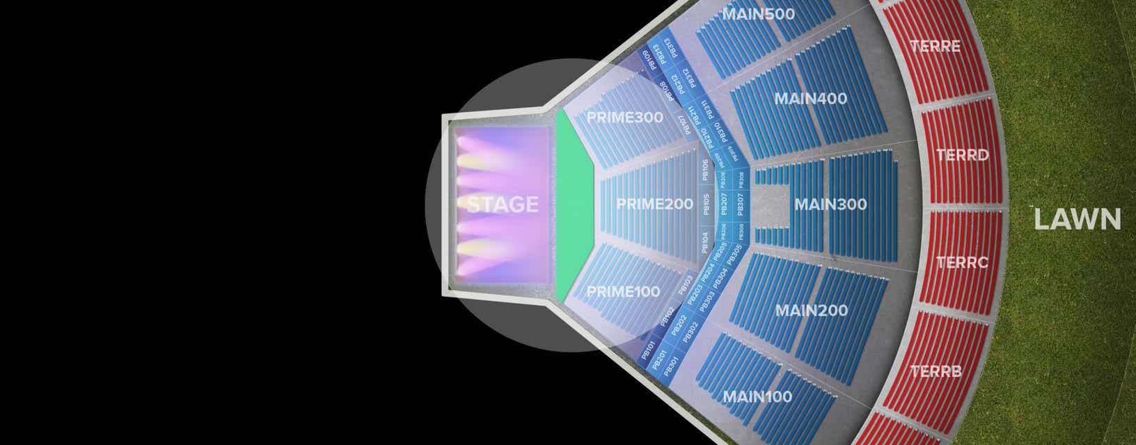 Seat view from Pit