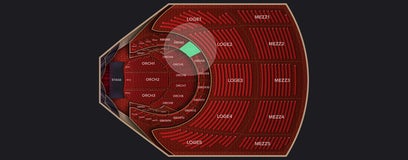 Seat view from Grand Salle Box