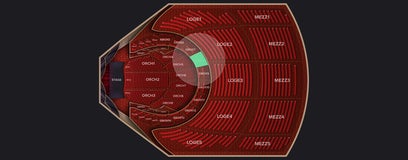 Seat view from Grand Salle Box