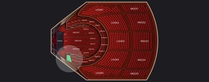 Seat view from Grand Salle Box