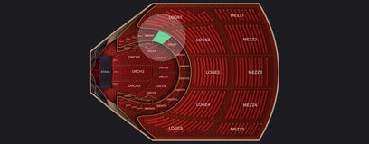 Seat view from Grand Salle Box