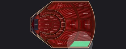 Seat view from Mezzanine