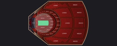 Seat view from Orchestra