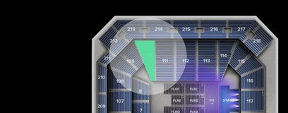 Seat view from Pavilion