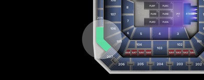 Seat view from Mezzanine