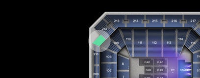 Seat view from Mezzanine
