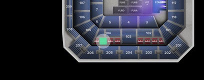 Seat view from All American Club