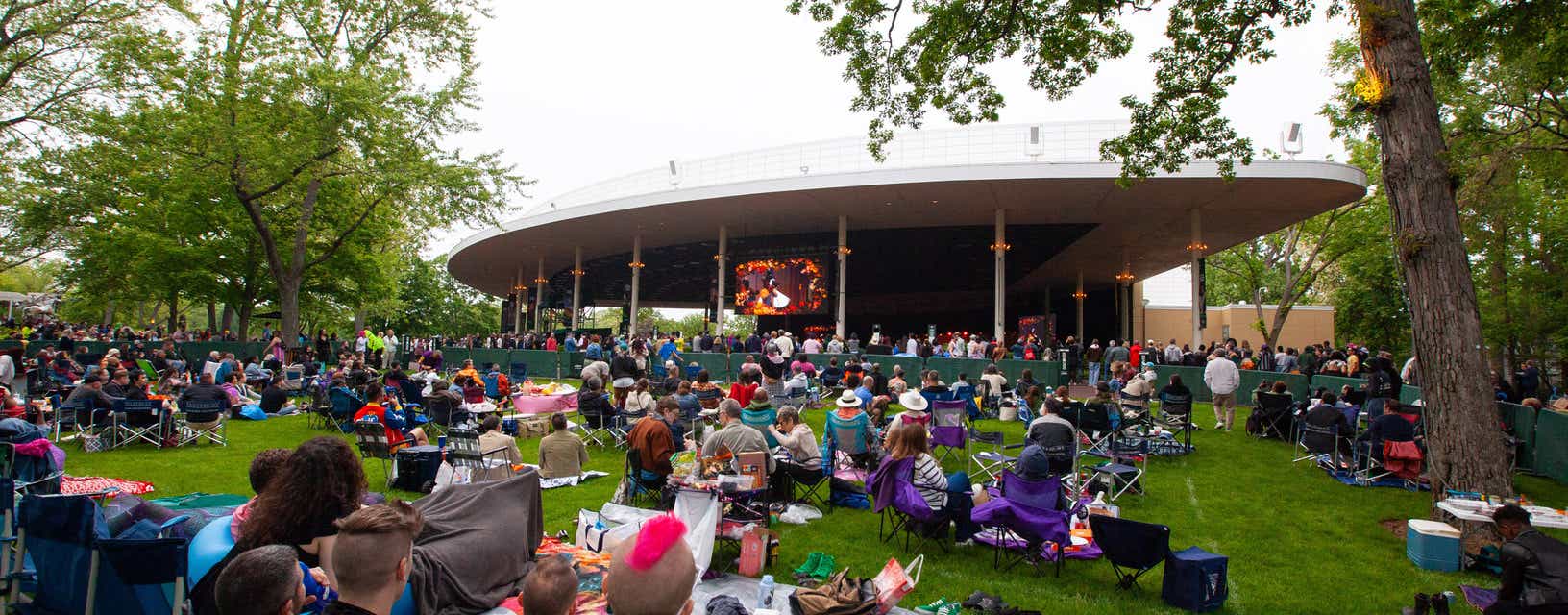 Seat view from Lawn