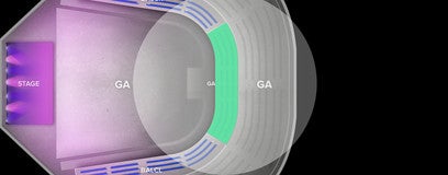 Seat view from Balcony Center