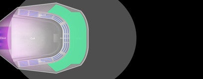 Seat view from General Admission