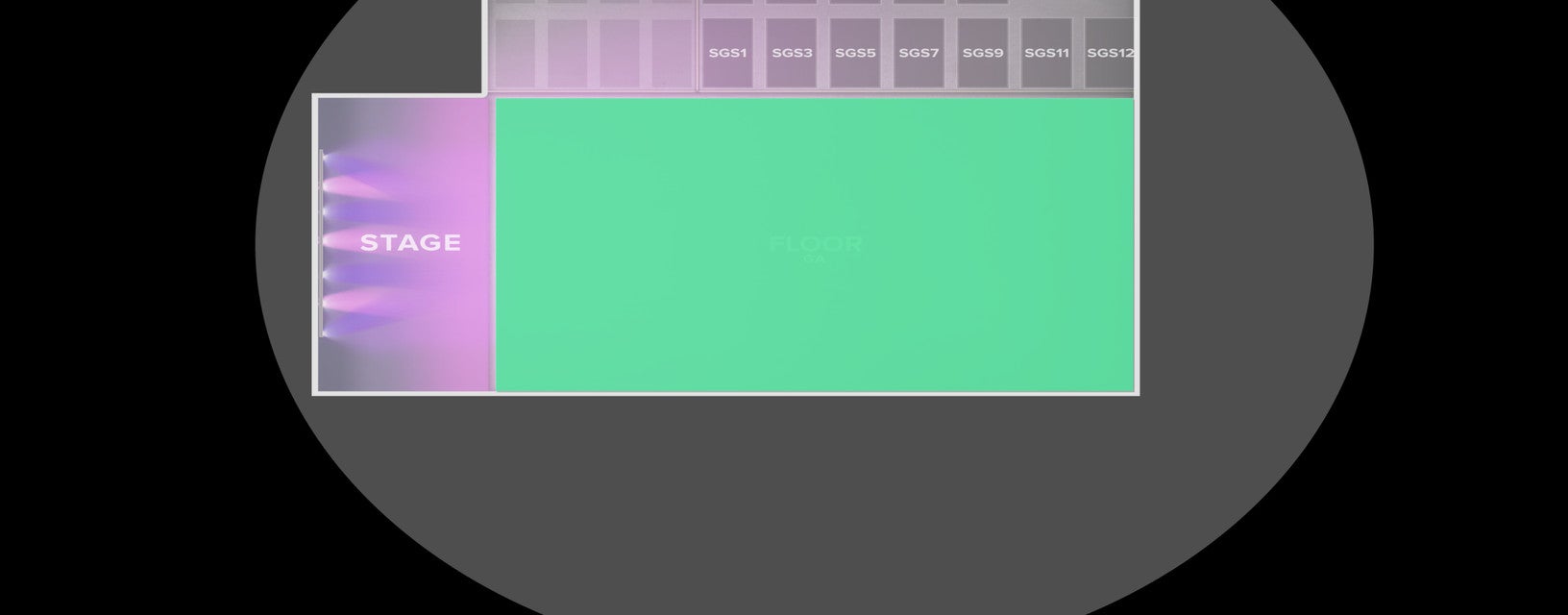Seat view from Floor