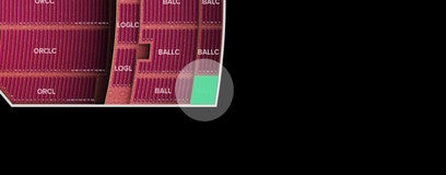 Seat view from Balcony Left