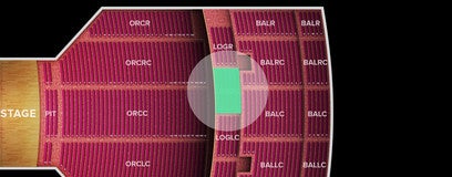 Seat view from Loge Right Center