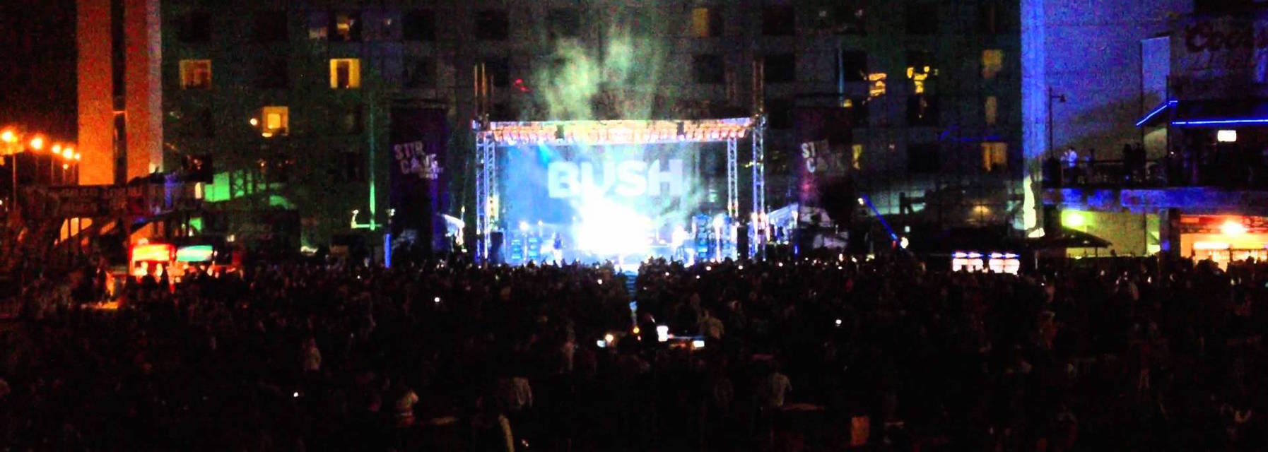 Seat view from General Admission