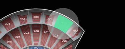 Seat view from Upper