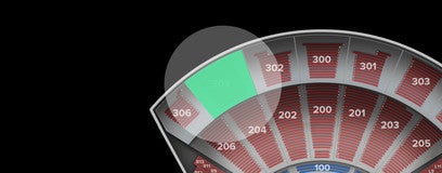 Seat view from Upper