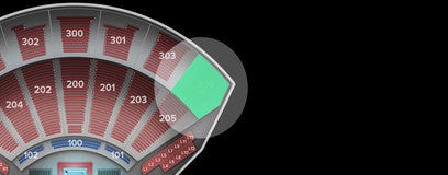 Seat view from Upper