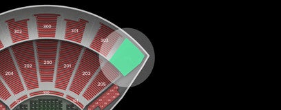 Seat view from Upper