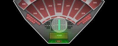 Seat view from Floor Table