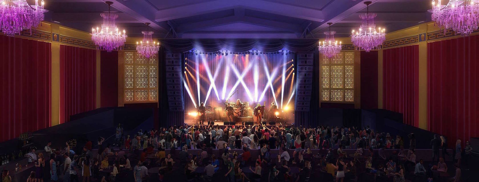 Seat view from General Admission
