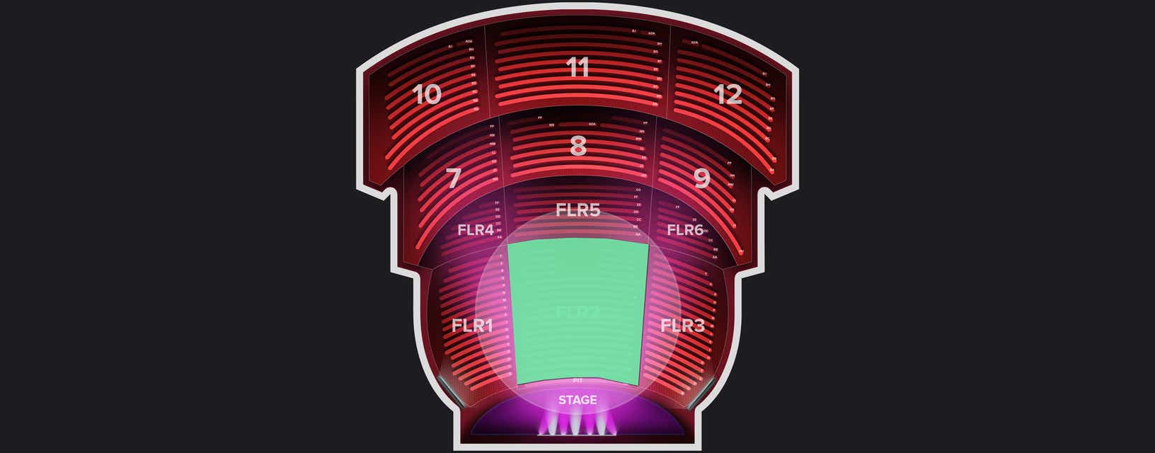 Seat view from Golden Circle