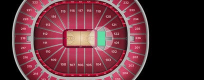 Seat view from Courtside Deck