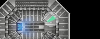 Seat view from Lower