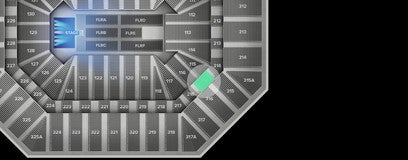 Seat view from Middle