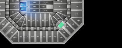 Seat view from Middle