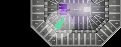 Seat view from Lower