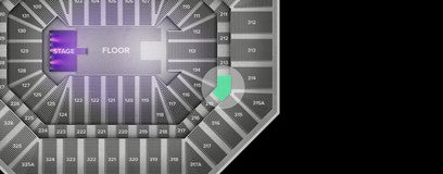 Seat view from Middle